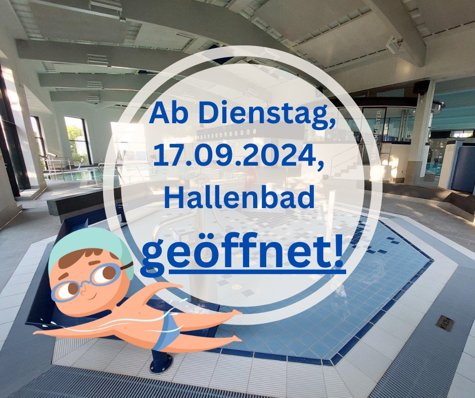 Hallenbad öffnet