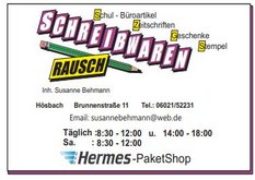 Schreibwaren Rausch Schul-, Büro- und Geschenkartikel