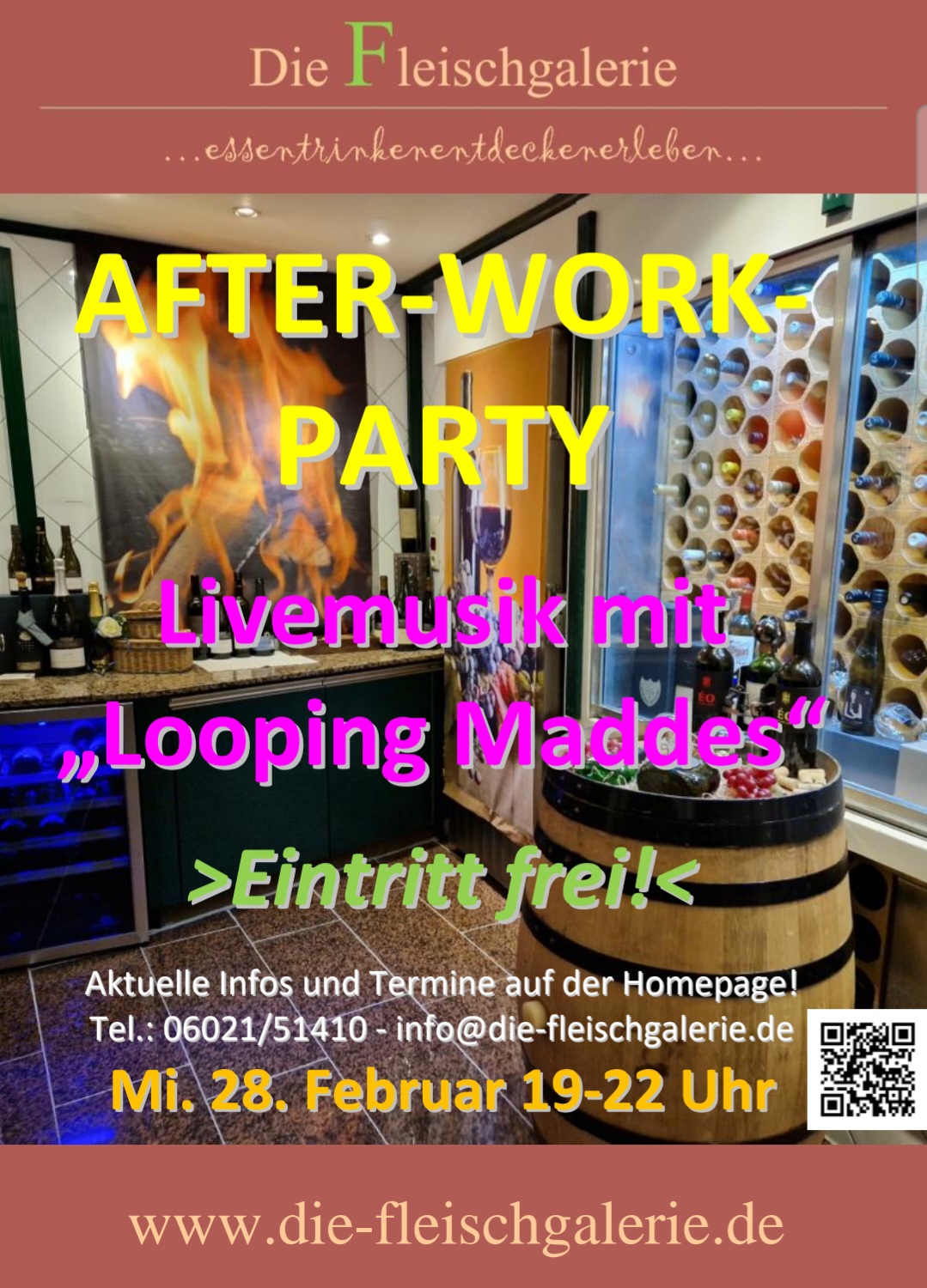 Plakat After-Work-Party